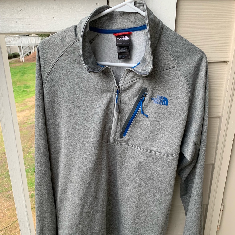 North face pull over jacket